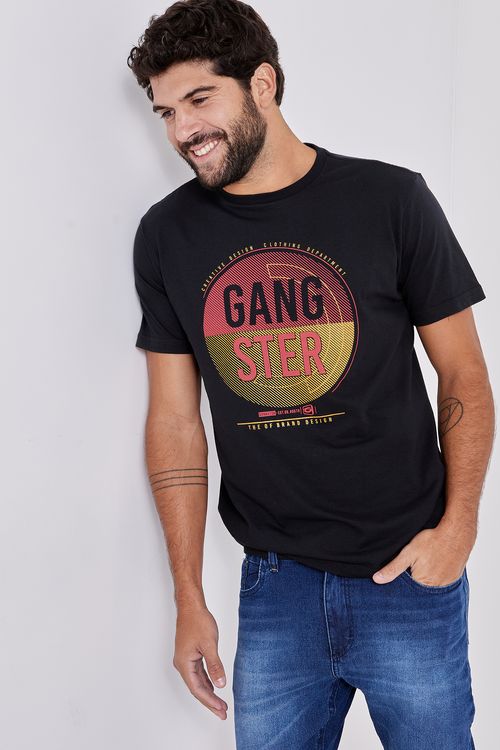 Camiseta Masculina Caedu Algodão Silk Sortido