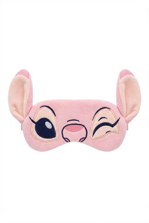 Máscara de Dormir Infantil Menina Rosa Angel Lilo & Stitch