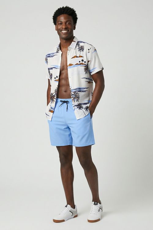 Shorts Masculino Azul Claro