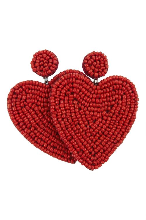 Aces bskt aic064 brinco coração verm vermelho medio