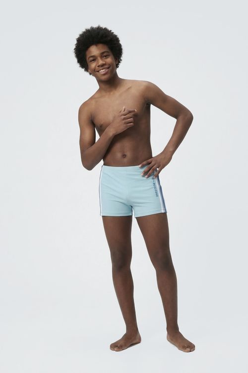 Aces inf 12-16 ajg001 sunga azul+listr azul claro