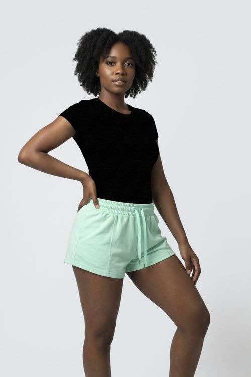 Shorts Feminino Verde Menta