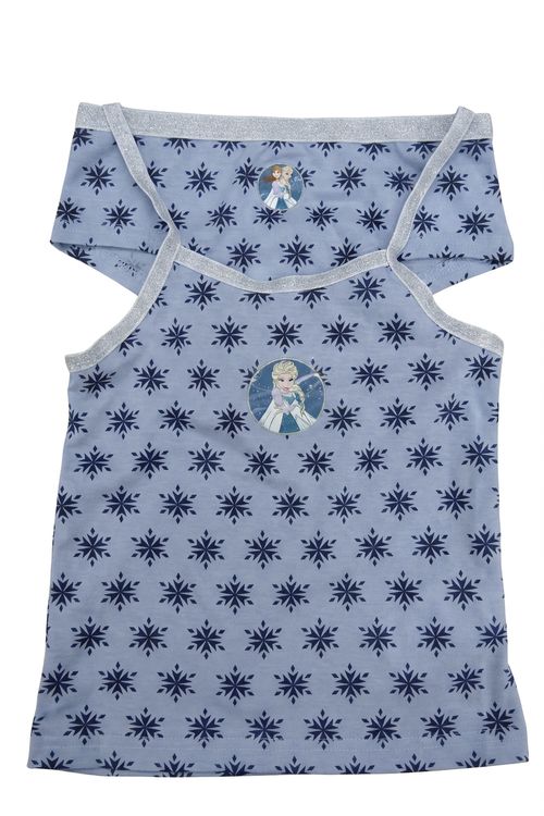 Calcinha Infantil Menina Frozen Flocos de Neve e Brilho