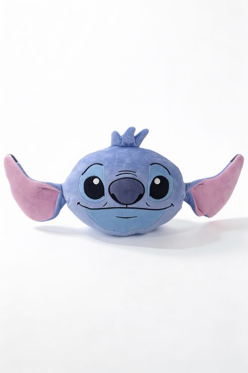 Almofada de Pelúcia Infantil Azul Stitch 3D Fofinha