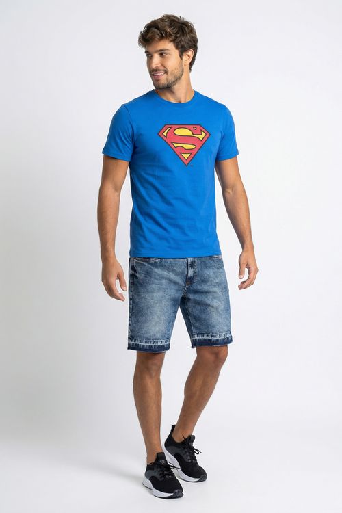 Bermuda masc trendy 900630b jns md jeans azul medio