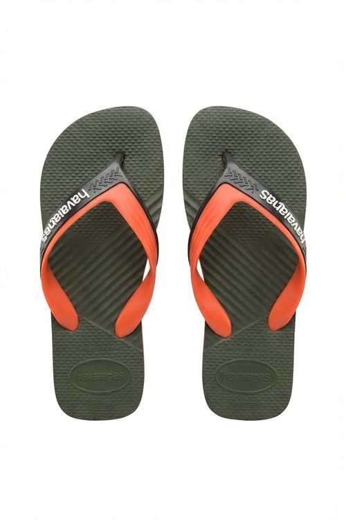 Chinelo havaianas dual 4145602 verde verde