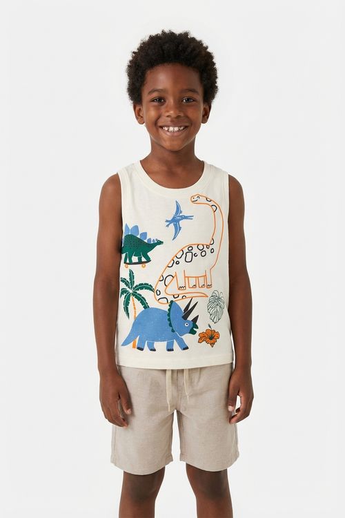 Regata bege dino 1275251 idl007 estampado