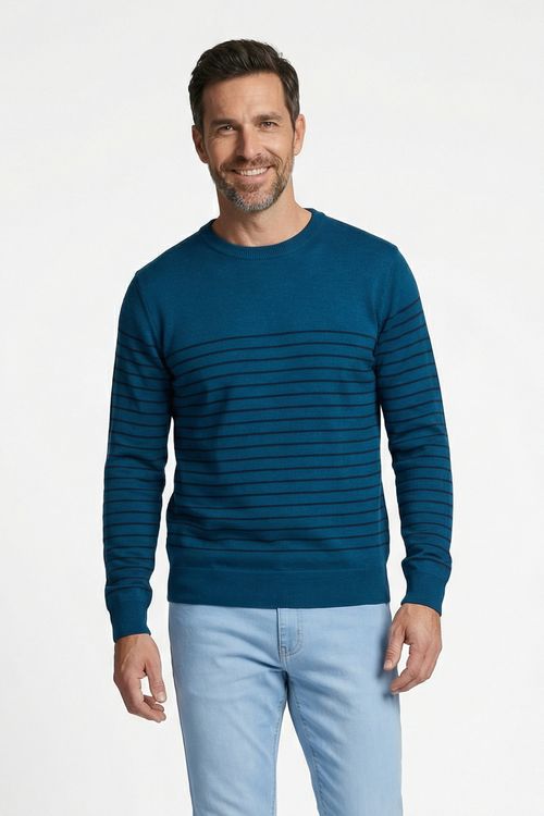 Masc promo mcs020b sueter gol carec list azul escuro