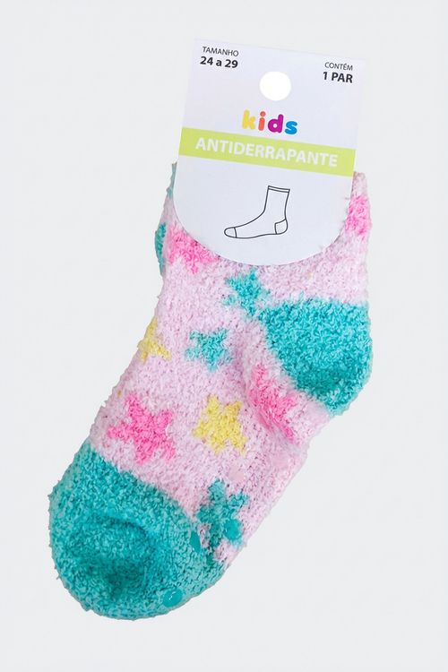 Meia chenile aces inf abs001a 24-29 anti sortido