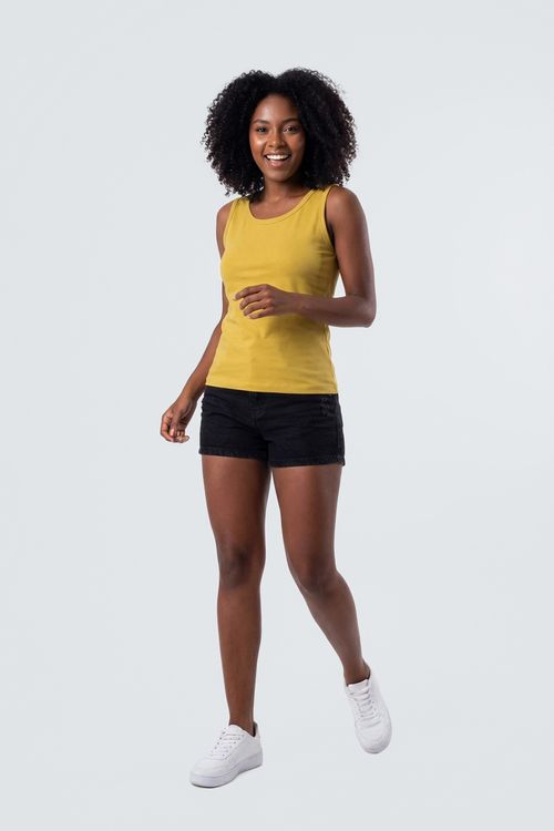 Regata fem promo alca larg cotton vd med verde medio