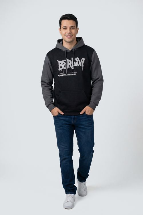 Masc promo msm037 moletom estamp cang preto