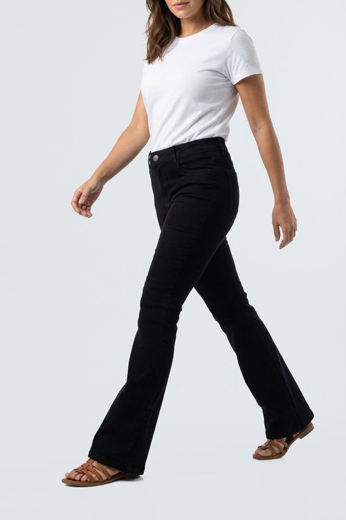 Calca fem prog 81240 srj flare preto preto