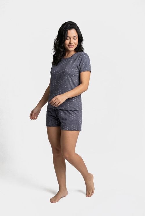 Ling pro lbj127 pijama mc poly poa marin estampado