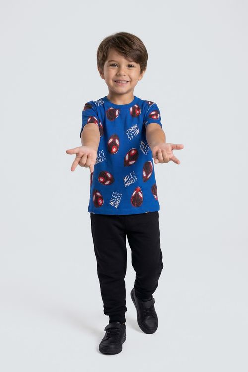 Camiseta m/c 4/10nos111.186c spider azul azul