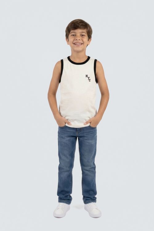 Top malha s/m 10/16 nos game cdjuvo 191 branco