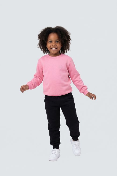 Moletom Infantil Menina Rosa Pink