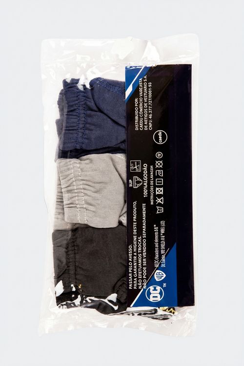 Cuecas Slip Infantil Menino Cores Sortidas Batman