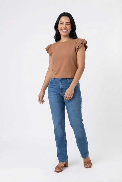 Blusa Feminina Caramelo