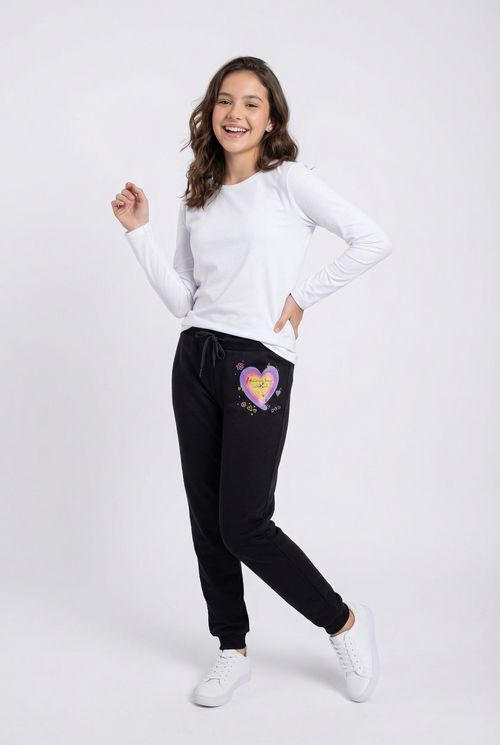 Calca inf10/16nas silk chumbo cinza escuro mescla