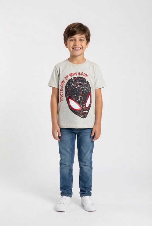 Camiseta m/c 4/10 nos c66i26868 spider cinza