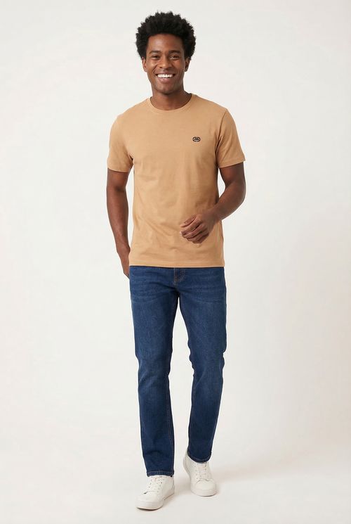 Camiseta Streetwear Masculina Marrom Ecko