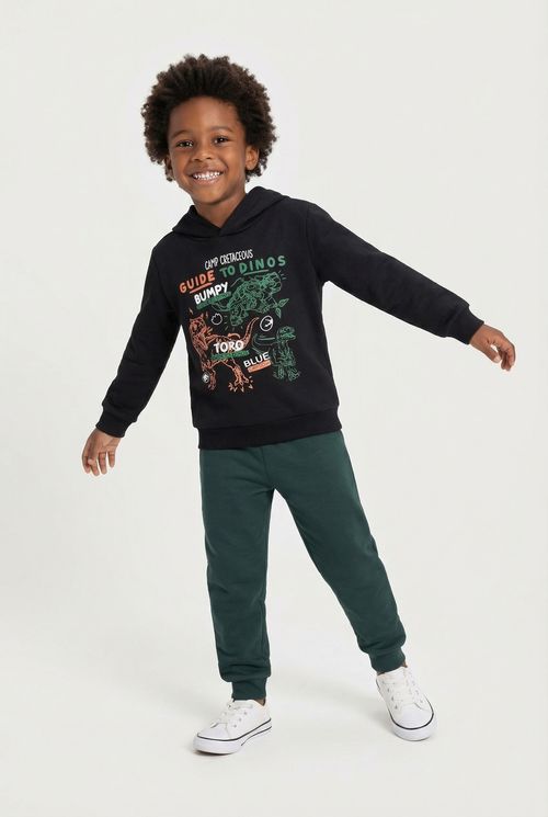 Conj inf 4/8 nos cpz dino preto preto