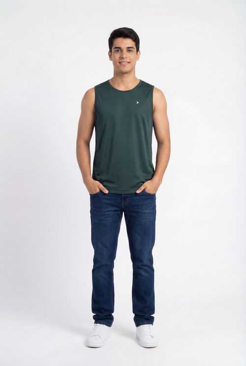 Regata Masculina Verde Escuro