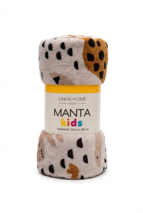 Manta Infantil Menino Multicor Dinossauro