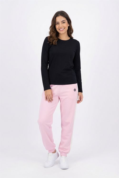 Calca fem fsh ffa066 jogger rosa ffa066 rosa claro