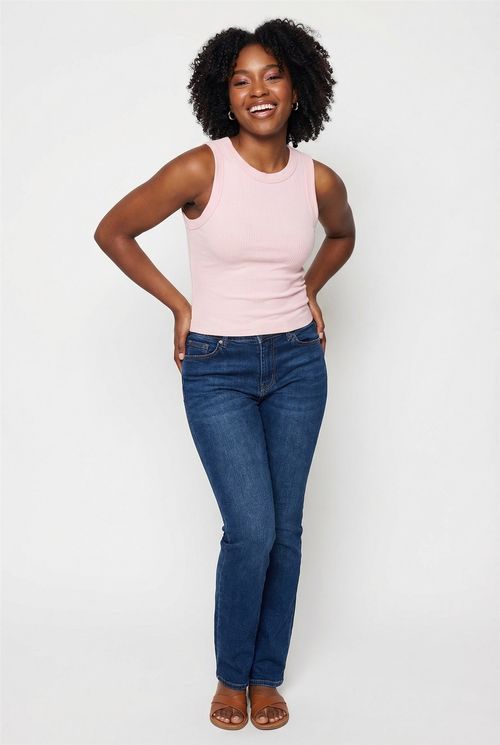 Fem fsh ffl174f top s/c gola alta rosa rosa claro