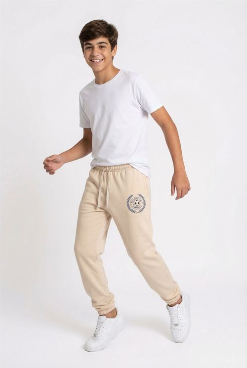 Calca mol10/16nos liso silk c45187 bege bege