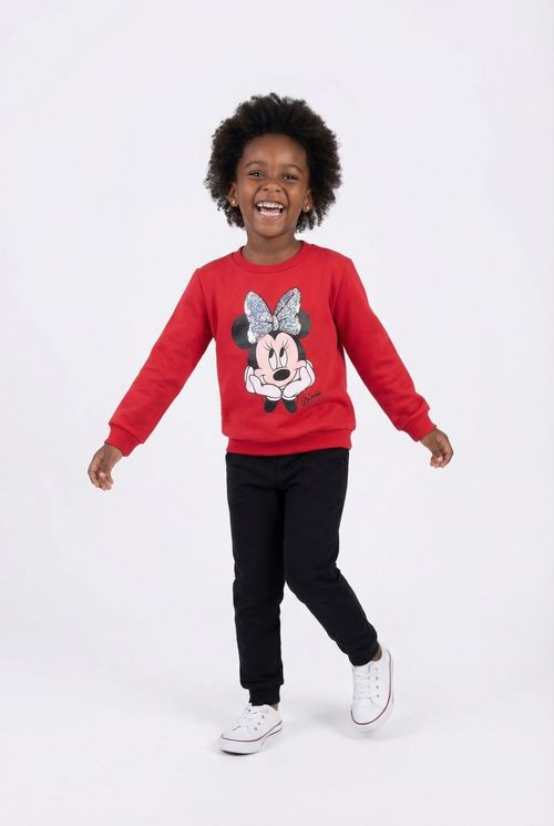 Conj inf4/10nas mol + legging vermelho