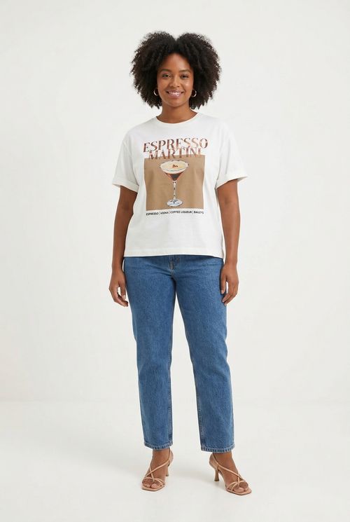 Blusa fem casual fcac030 silk espres off off white