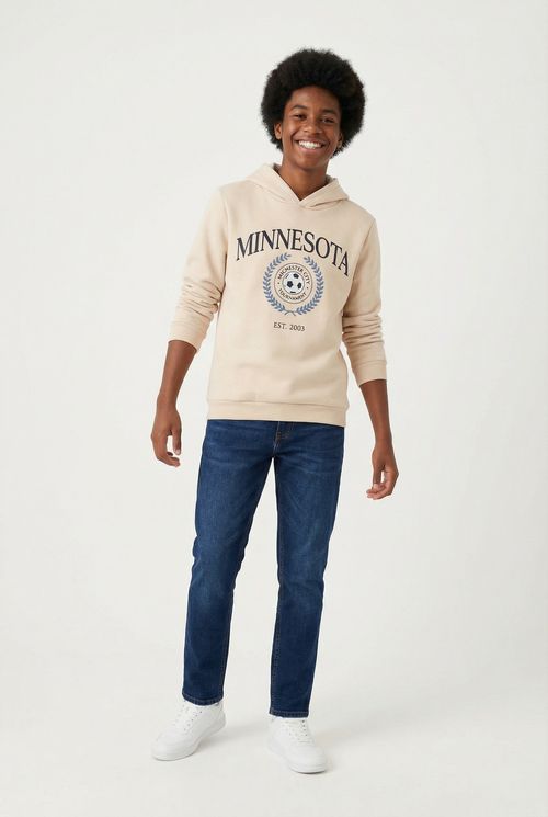 Blusao mol 10/16nos c45186 new york bege bege