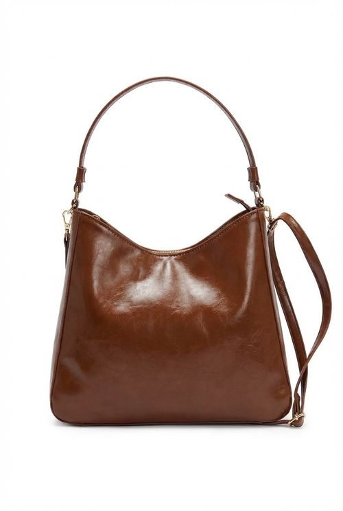 Bolsa Feminina Ombro Transversal Marrom Caramelo