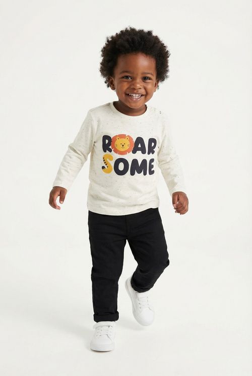 Top ml inf 1/3 nos roar some itt701 msc cinza claro mescla