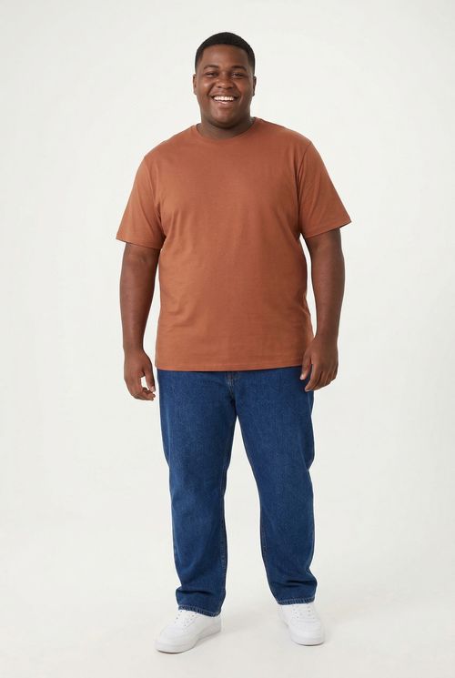 Camiseta Masculina Marrom