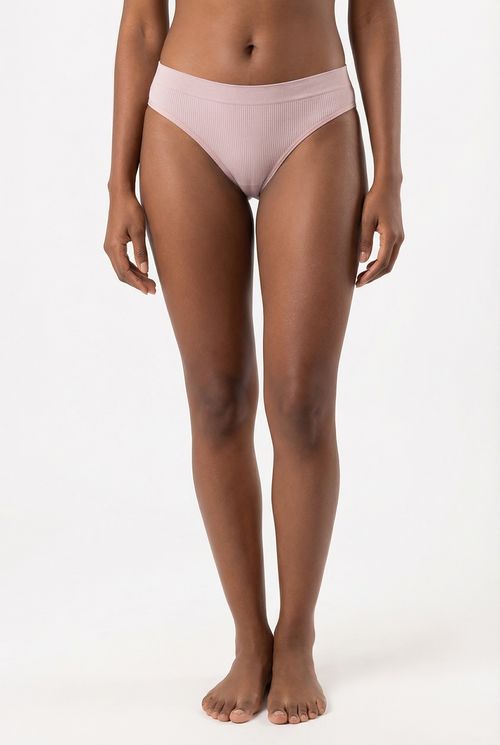 Calcinha Feminina Lilás Canelada
