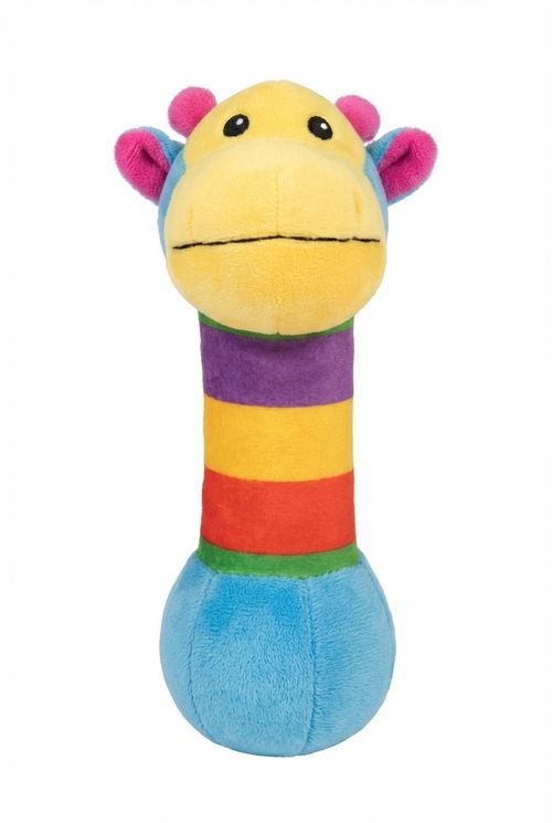 Brinquedo de Pelúcia para Pets Arco-Íris Girafa
