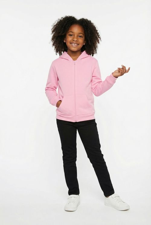 Moletom Infantil Menina Rosa Médio Juvenil