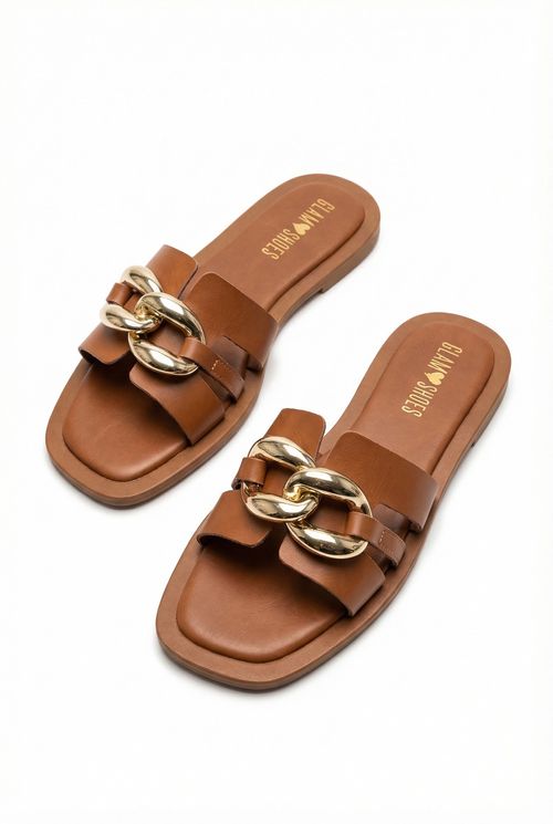 Rasteira gaspea 2 abs i272074 canela marrom