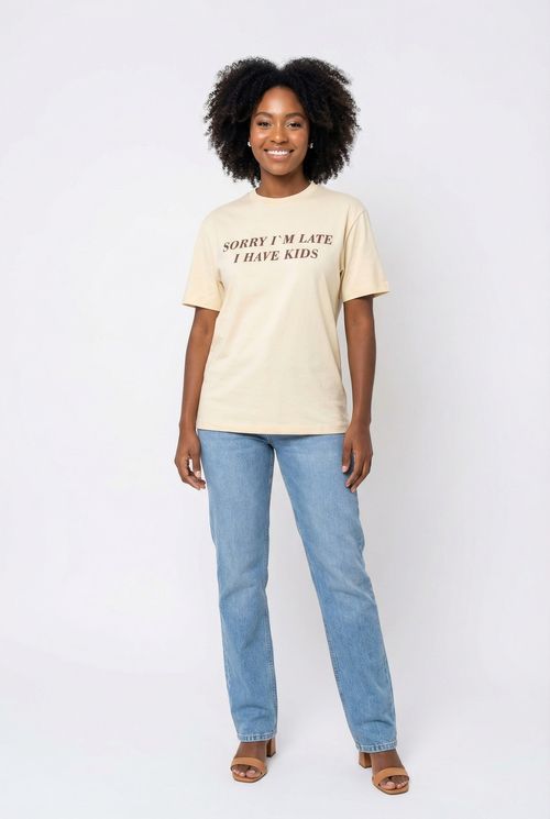 Blusa fem jovem ffl421 late mom amarelo amarelo claro