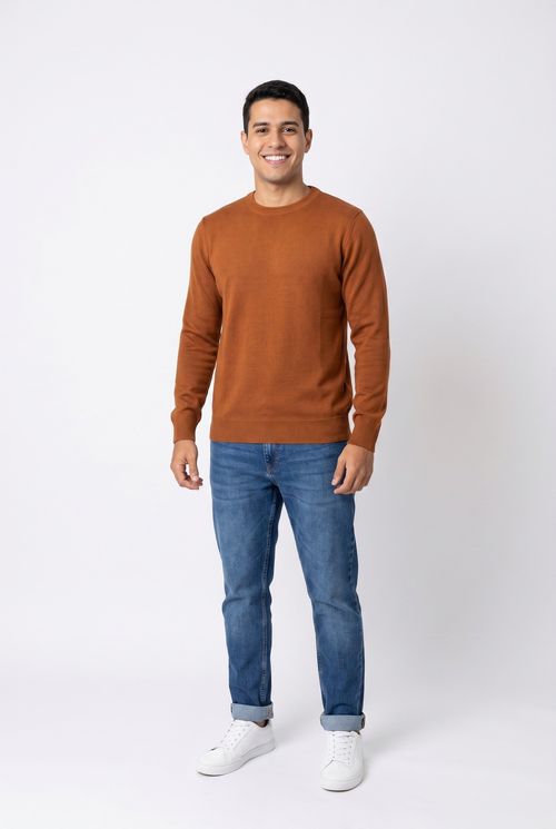 Suéter Masculino Caramelo
