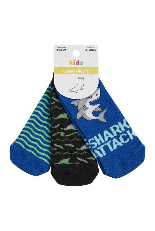 Acess inf ats176 3x1 shark atack 24-29 estampado