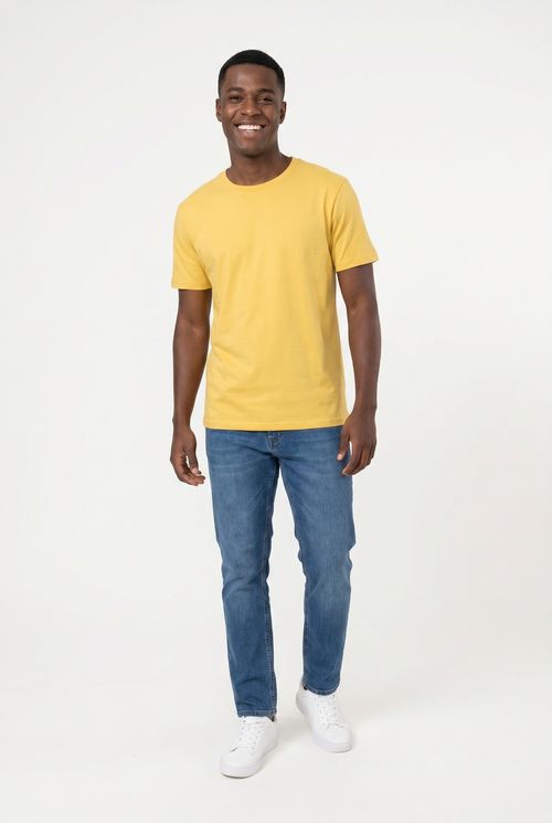 Camiseta mc masc promo calendula amarelo medio