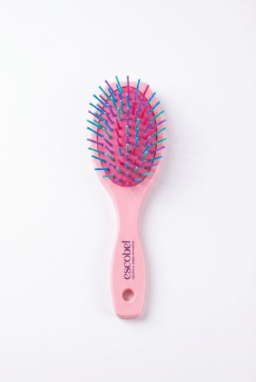 Escova Infantil Rosa Claro Candy Colors