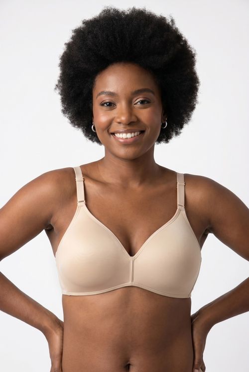 Sutiã Feminino Bojo Conforto Invisível Bege Nude