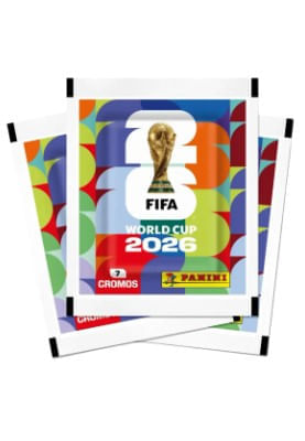 10 Pacotinhos de Figurinhas Panini Mundial de Seleções