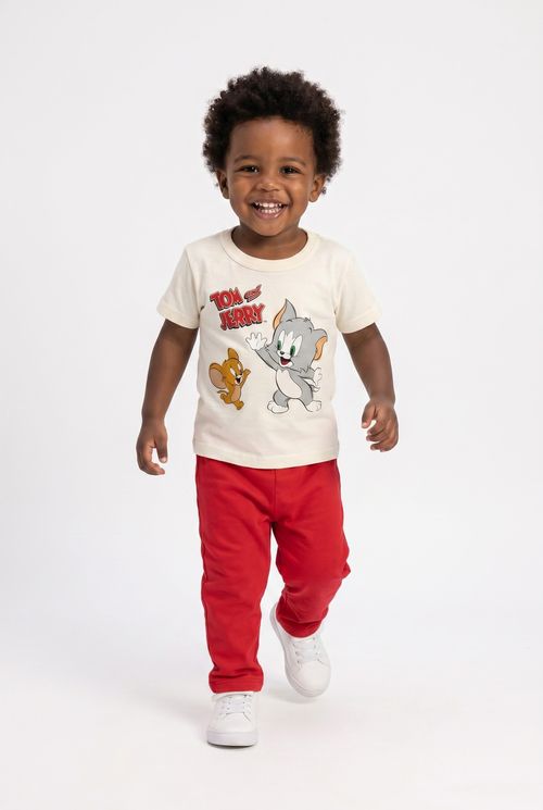 Conj inf1/3nos tom jerry baby itr365 off white