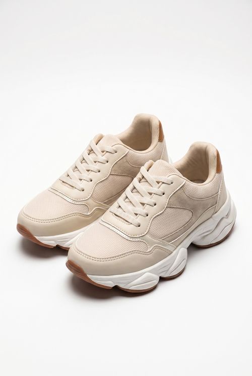 Tênis Chunky Feminino Off-white Carvalho
